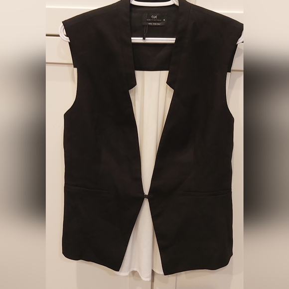 CUE waistcoat style top or vest - Picture 6 of 11